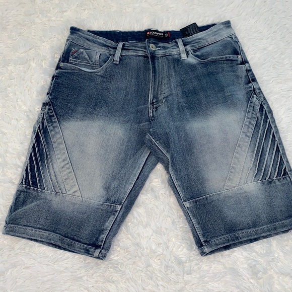 Vtg Y2K Southpole Denim Shorts in Excellent Condition 32 slim - Picture 1 of 7